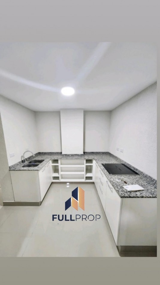 Departamento de 2 dormitorios en alquiler con cochera