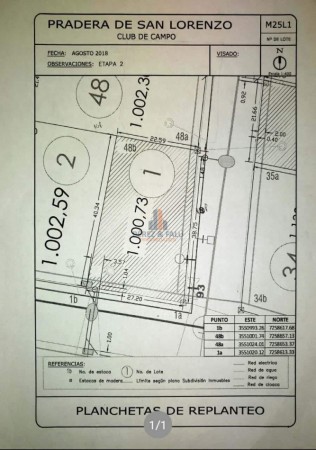 Terreno en Praderas de San Lorenzo 