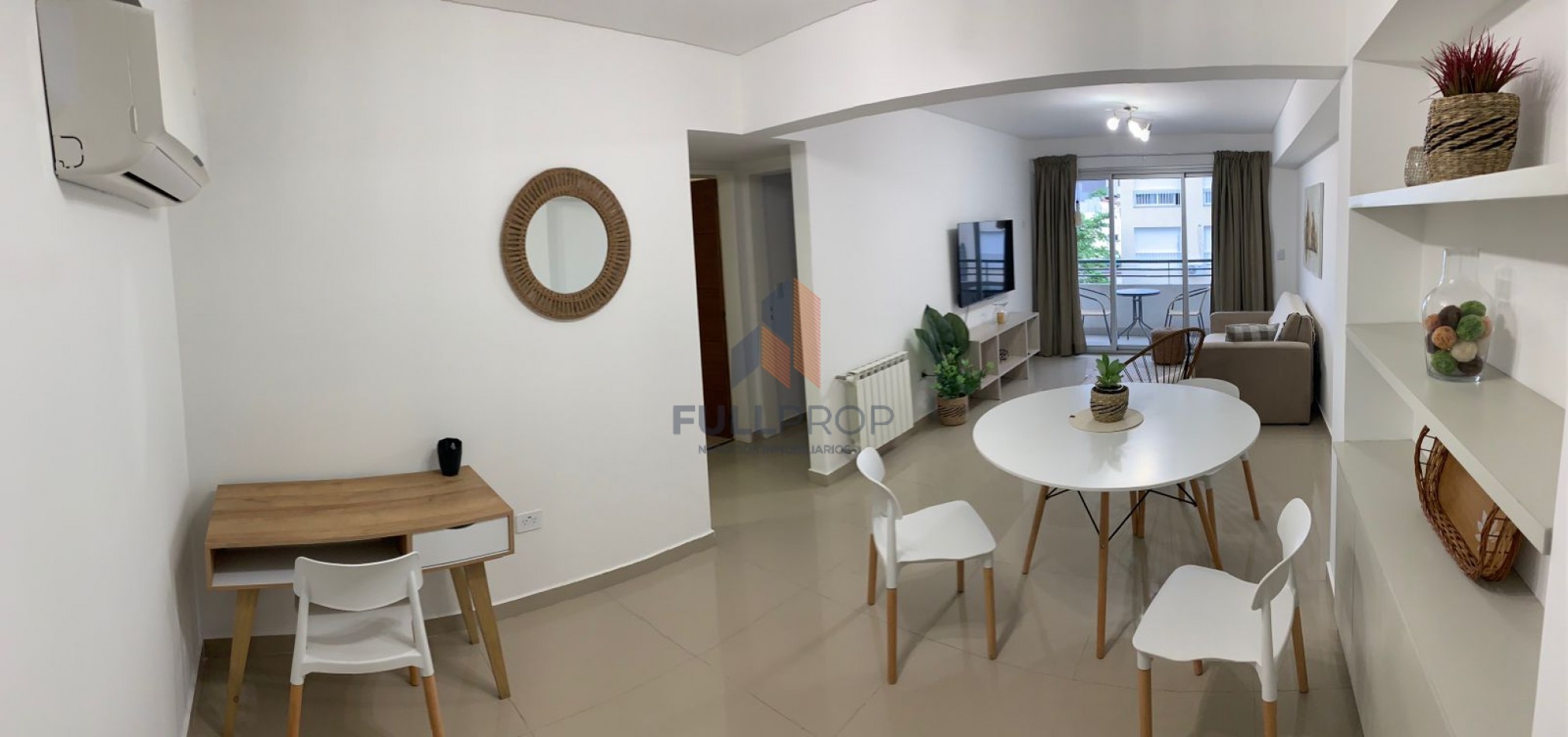 DEPARTAMENTO AMOBLADO DE CATEGORIA EN 20 DE FEBRERO AL 800