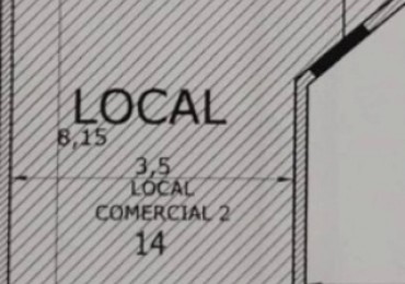 Local comercial en Alquiler 